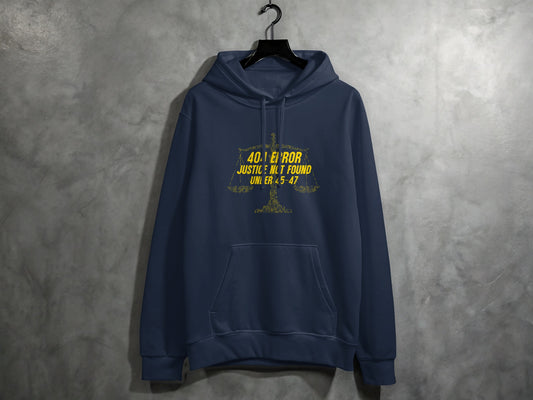404 Error Justice Not Found Binary Scale Graphic Hoodie product type
Navy Blue Hoodie
404 Error Justice
Binary Code Scale
Justice Not Found
Legal System Humor
Programmer Gift
Coder Apparel
Tech Enthusiast
Statement Hoodie
Graphic Pullover
Unique Design
Law Student Gift
Courtroom Satire
Error Message Art
Yellow Print Hoodie
Scales of Justice
Dark Blue Sweatshirt
Unisex Hoodie
Funny Justice
Pop Culture Design
